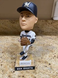 2004 Single Season Strikeout Record Milwaukee BREWERS BEN SHEETS - Picture 1 of 7