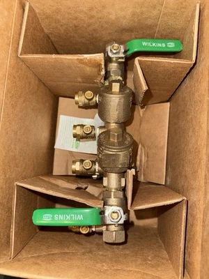 Zurn Wilkins 1/2” Reduced Pressure Backflow Preventer - Image 1 of 4