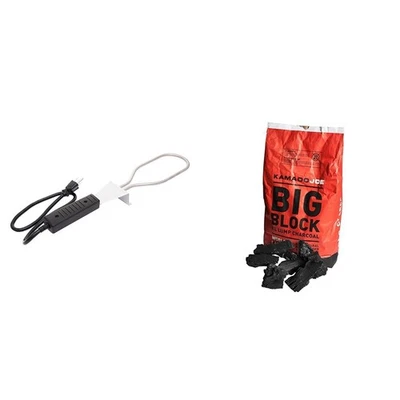 CHAR-BROIL ELECTRIC CHARCOAL STARTER KAMADO JOE 20LB 100% NATURAL 8466 - BLACK - Image 1 of 4