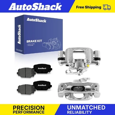 Rear Brake Calipers Premium Ceramic Pads for 2012 Ram C/V Foto 1 de 2