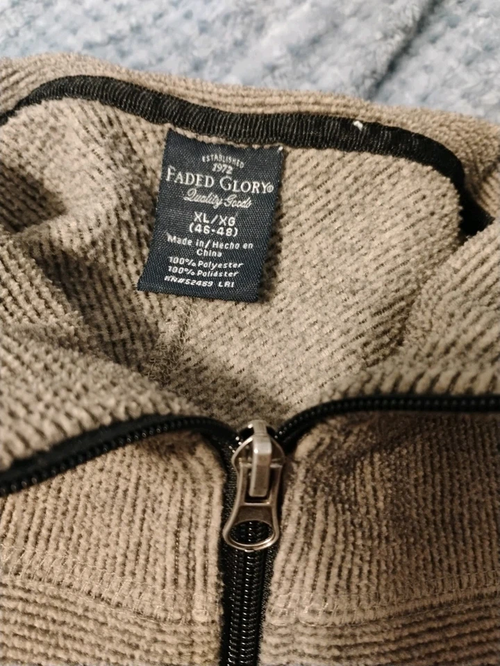 $9.95 Camisa Para Hombre Cremallera Manga Larga Color Sólido Informal Foto 1 de 4