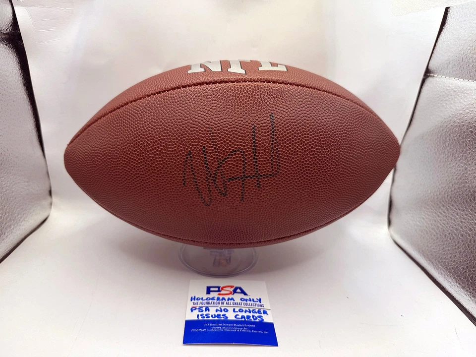 WILL HOWARD OSU Ohio State Buckeyes Signed Autographed NFL Football PSA COA - Image 1 of 1