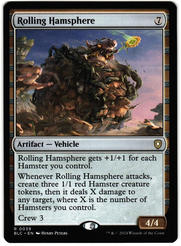 MTG | Rolling Hamsphere | Commander: Bloomburrow | NM | EN - Bild 1 von 1