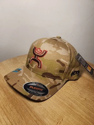 Sombrero Hooey Chris Kyle Para Hombre Grande/XL Marrón Camuflaje Flexfit Gorra Seis Paneles Multi Cámara  Foto 1 de 3