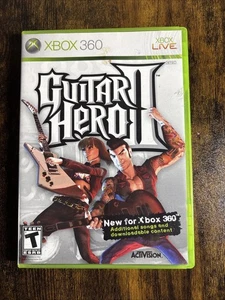 Guitar Hero 2 Xbox 360 - komplett CIB mit Aufklebern - Bild 1 von 4