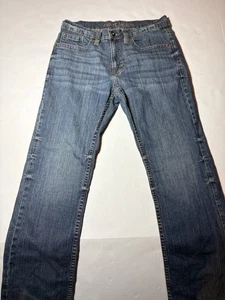 Cody James Men’s Jeans 31 X 32 Distressed Blue Denim Straight Fit Mid Rise - Picture 1 of 10