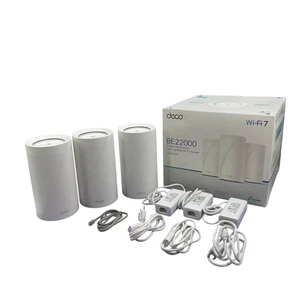 TP-Link Deco BE85 Tri-Band WiFi 7 BE22000 Whole Home Mesh System #FS6905 - Photo 1/14