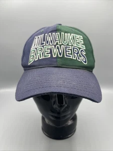 Vintage Milwaukee Brewers SnapBack Hut Block Buchstaben Zauber Wollmischung defekt - Bild 1 von 12