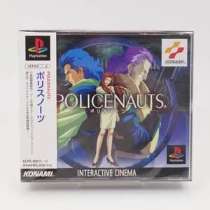 Policenauts (PS1, 1996)  w/ Obi & Manuals Scratch Hideo Kojima × Yoji Shinkawa - Picture 1 of 10