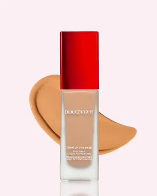 ONE/SIZE Turn Up The Base Full Beat Liquid Foundation - Medium Dark 20 (R) Rosy - Image 1 of 4