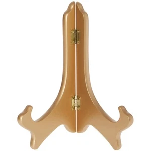 Soporte de madera MDF dorado con bisagras Bard's, 8" H x 7" W x 4,75" D (para placas de 8" - 10") - Imagen 1 de 1