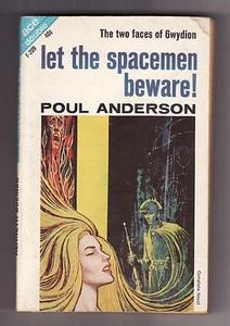 LET THE SPACEMEN BEWARE!/ WIZARD OF STARSHIP POSEIDON (ACE DOUBLE F-209) PB - Picture 1 of 2
