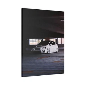 Subaru WRX High Resolution Museum Quality Vertical Car Canvas Print #001 - Picture 1 of 10