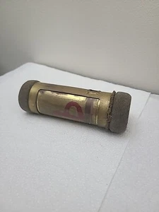 Banco neumático de latón vintage Lamson grandes almacenes tubo bote wooster ohio - Imagen 1 de 11
