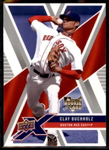 2008 Upper Deck X #16 Clay Buchholz - Bild 1 von 2