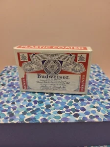BUDWEISER Sealed Bridge Size Spielkarten NEU Top Zustand - Bild 1 von 8