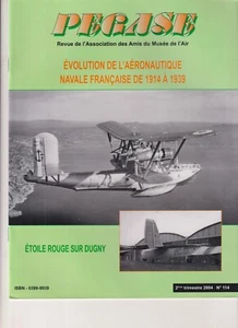 PEGASE N°114 AERONAUTIQUE NAVALE FRANCAISE 1914-39 / ETOILE ROUGE SUR DUGNY - Imagen 1 de 2