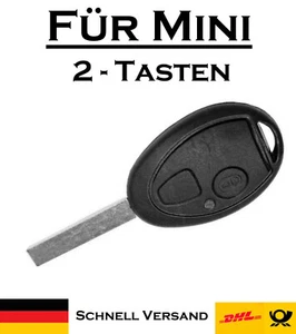 1x Chiave Auto Alloggiamento per Mini - Ricambio 2 Tasti Telecomando Auto KS14 - Foto 1 di 6