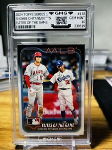 2024 Topps Series 1 Shohei Ohtani/Betts GMG Graded 10 Gem Mint 💎 Dodgers