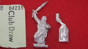 Games Workshop Warhammer Bretonnian Battle Pilgrim New Grail Bretonnia Metal Fig - Picture 1 of 2