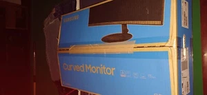 samsung 27 inch curved monitor T55 for parts (Backlight not working) - Picture 1 of 3