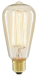 Forum Lighting St64 Es Vintage Led Filament Bulb Clear 6w Dimmable