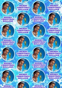 PRINCESS AND THE FROG Personalised Christmas Gift Wrap - Disney Wrapping Paper - Picture 1 of 1