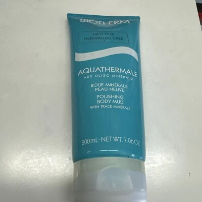 Barro corporal pulido Biotherm Aquathermale con minerales traza 7,06 OZ difícil de encontrar Foto 1 de 2