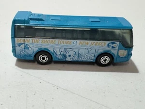 Vintage Matchbox 1986 Ikarus Coach Down The Shores Tours of New Jersey Bus Toy - Picture 1 of 4