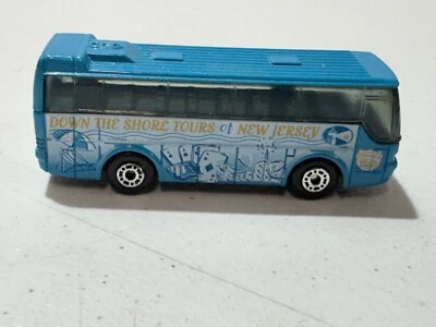 VINTAGE MATCHBOX 1986 IKARUS COACH DOWN THE SHORES TOURS OF NEW JERSEY BUS TOY - Image 1 of 4