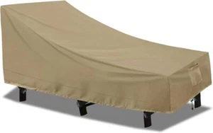 Outdoor Chaise Lounge Cover Waterproof Patio Furniture Lounge Chair Cover 78"L - Picture 1 of 11
