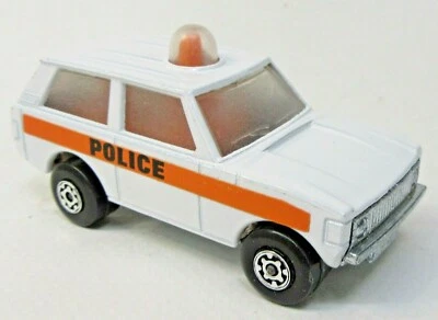Matchbox Superfast #20 POLICE PATROL orange/white ROLOMATICS diecast high grade - Image 1 of 4