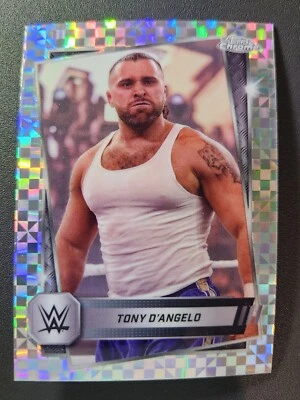 2025 Topps Chrome WWE #57 TONY D'ANGELO X-FRACTOR - Image 1 of 2