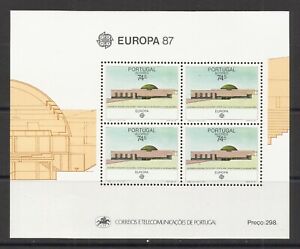 Portugal 1987 - Europa Azores, Architecture S/S MNH