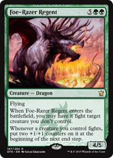 MTG - FOE-RAZER REGENT - Dragons of Tarkir (R) - Image 1 of 1