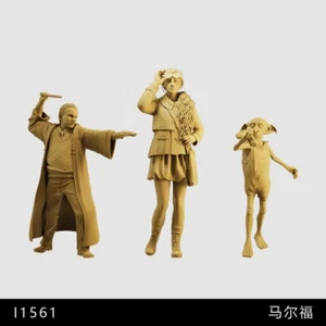 1/64 1/43 1/35 Miniatures Figures Magic Wizard Elf Man Scene Props For Cars - Picture 1 of 13