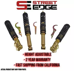 Street Edge Coilover Kit 85-92 VW Golf II 2WD Volkswagen Coilovers MK2 - Bild 1 von 1