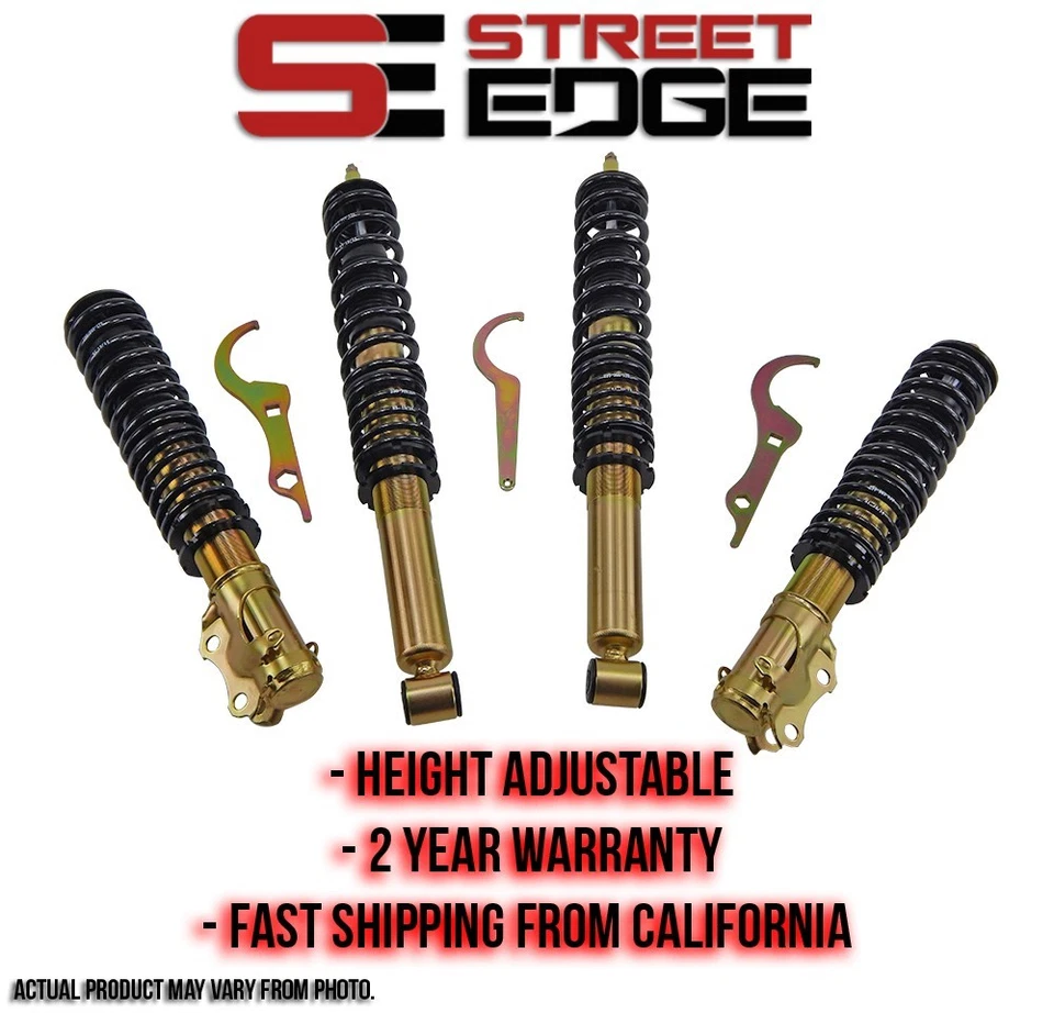 Street Edge Coilover Kit 85-92 VW Golf II 2WD Volkswagen Coilovers MK2 - Image 1 of 1