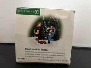 Dept 56 New England Village - Maestro and His Protege - Read desc - Picture 1 of 7