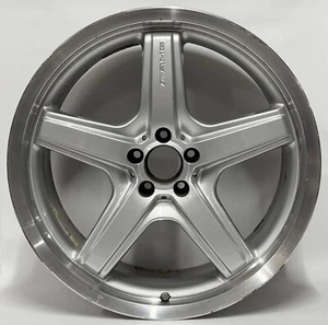 Mercedes X164 GL550 GL450 10 X R21 21" AMG Wheel Rim Silver 1644014302 OEM - Picture 1 of 20