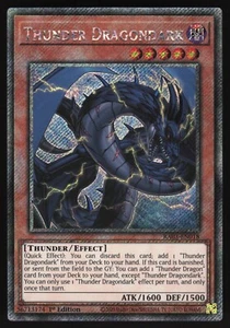 Thunder Dragondark - RA03-EN018 - Platinum Secret Rare - Yugioh - Picture 1 of 1