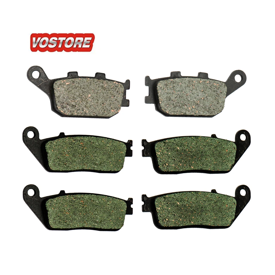 F+R Carbon Brake Pads Fit Honda VT1100C2 Shadow 1100 ACE 1995-1999  1996 1997 98 - Image 1 of 1