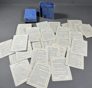 1890 Antique Card Game - A GAME OF THE WORLD - Playing Cards Deck - Buffalo, NY - Picture 1 of 11