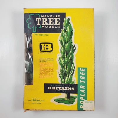 Vintage Britains Make-Up Poplar Tree Model #1820, 11.5" - Unassembled, w/ Box - Image 1 of 4