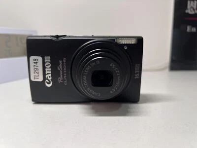 Canon ELPH 110 HS/IXUS 125 HS Digital Camera 16.1MP Black 5x Zoom Tested - Image 1 of 4