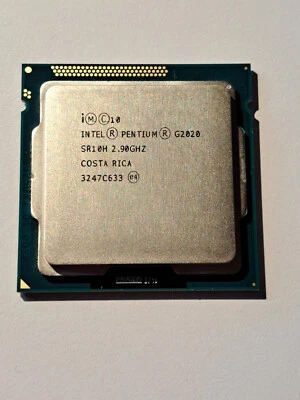 INTEL PENTIUM  G2020  SR10H Socket LGA 1155 - 2.9 GHZ - dual-core CPU Processore - Immagine 1 di 2