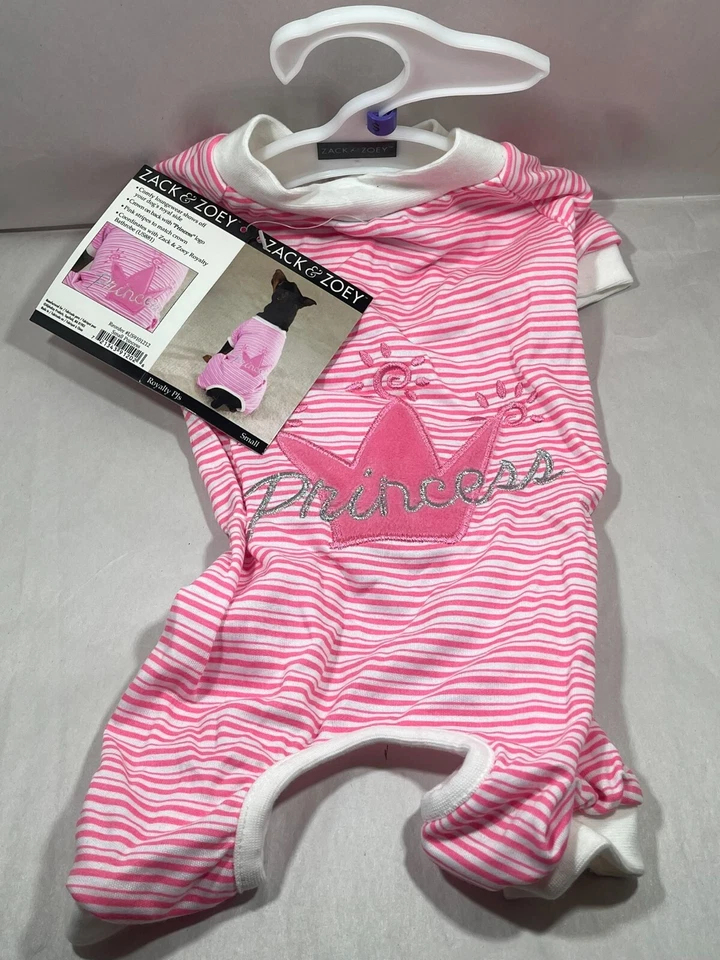 Zack & Zoey Royalty Dog PJs New with Tags Soft Cozy Pajamas for Your Princess - Image 1 of 4