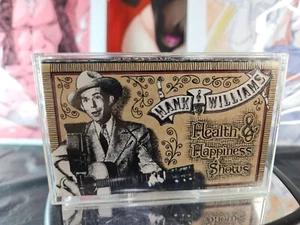 Hank Williams Cassette Health & Happiness Shows Rare Good Shape Works Free Ship - Imagen 1 de 3