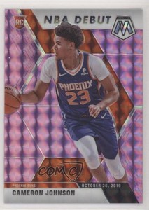 2019-20 Panini Mosaic NBA Debut Purple Prizm /49 Cameron Johnson #265 Rookie RC