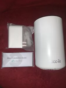 Sistema de enrutador de malla TP-Link Deco AXE5400 Tri-Band WiFi 6E (Deco XE75) 1 paquete - Imagen 1 de 3